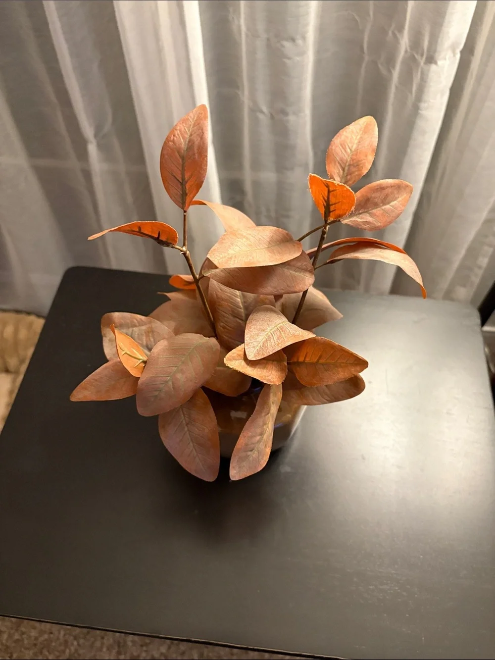 Rust Orange Decorative Faux Plant for Home Accents Hearth and Hand Fall 2025